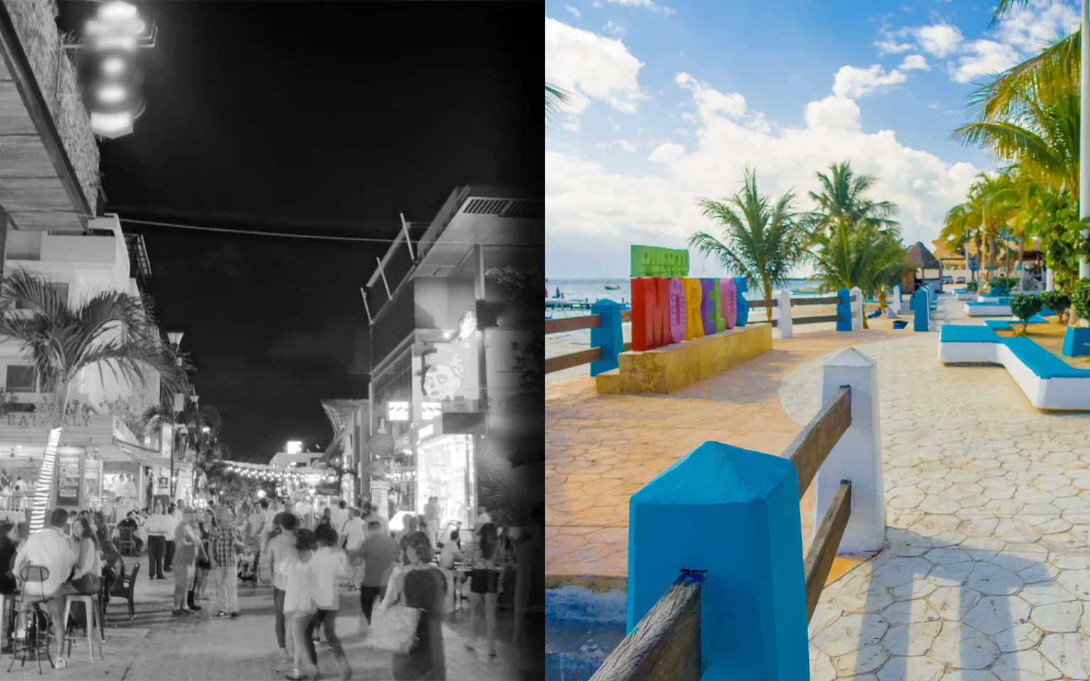 Comparativa estilo de vida Playa del Carmen vs Puerto Morelos inversión.